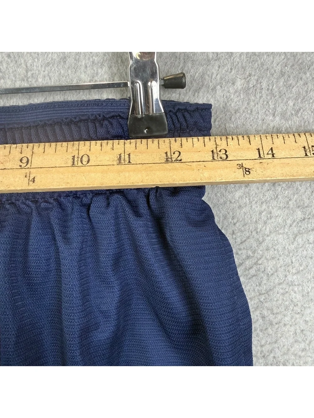 Nike Dri-FIT boys Athletic Shorts Blue Color Block Sport Training Size Medium